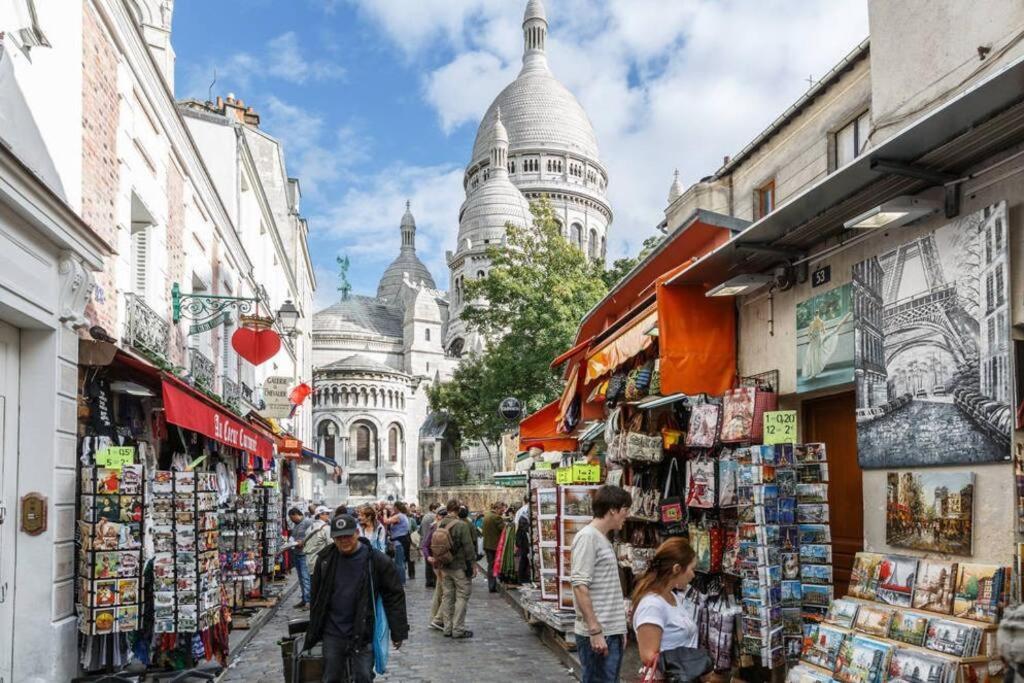 Sacre Petit Studio In The Coeur Of Montmartre Paris Eksteriør billede